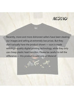 Rhinestone Graphic Cotton T-Shirt