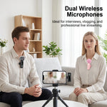 HITOZON Wireless Lavalier Microphone