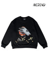 Rhinestone Graphic Cotton T-Shirt