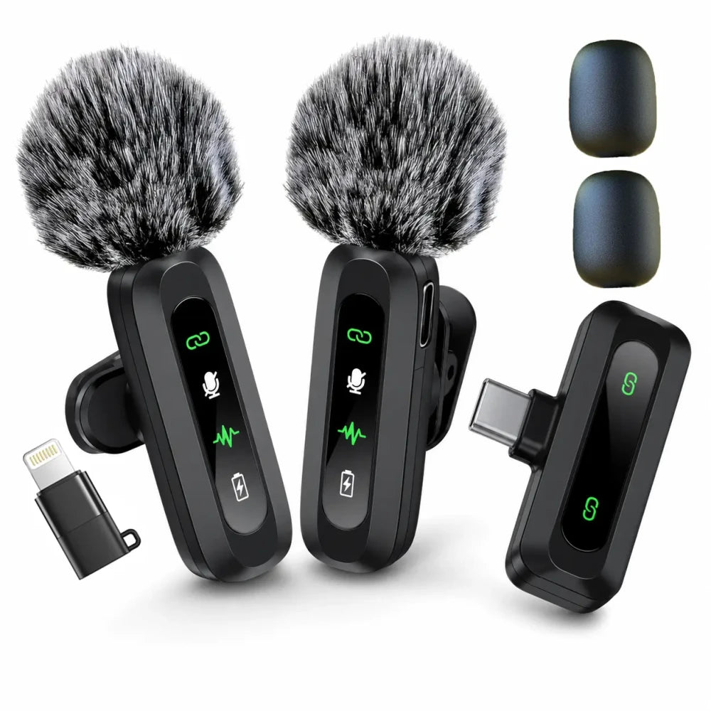 HITOZON Wireless Lavalier Microphone