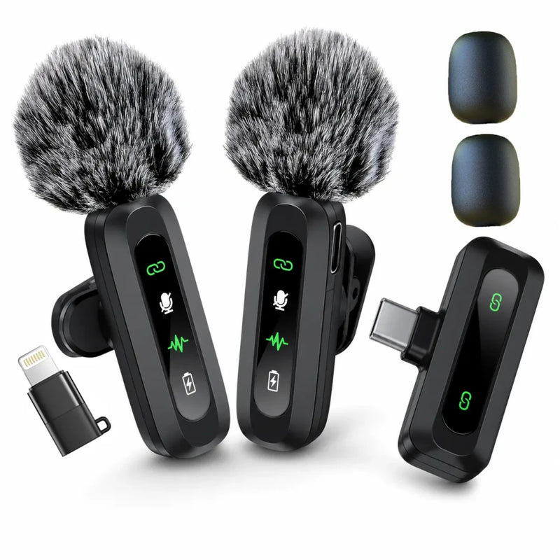 HITOZON Wireless Lavalier Microphone